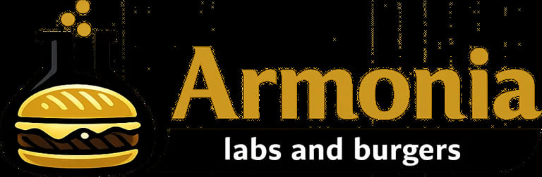 Armonia Labs and Burgers Logo
